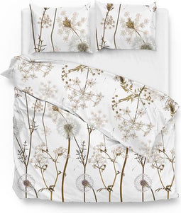 Zohome Willa Dekbedovertrek - Extra breed - 260x200/220 cm - White