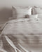 Zohome Zen Dekbedovertrek - Eenpersoons - Katoen - 140x200-220cm - Grijs