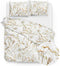 Zohome Zusa Dekbedovertrek - Tweepersoons - Flanel - 200x200-220cm - Natural