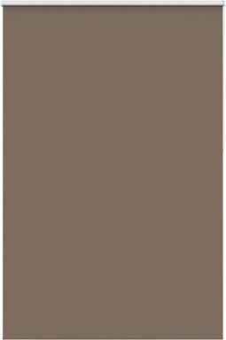 vidaXL - Rolgordijn - verduisterend - koffie - 145x210 - cm - stofbreedte - 141,6 - cm