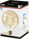Calex Filament LED Lamp - G125 Vintage Lichtbron - E27 - Goud - Warm Wit Licht - Dimbaar
