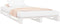 vidaXL - Palletbed - massief - grenenhout - wit - 75x190 - cm
