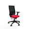Piqueras y Crespo 2D066N0 - Bureaustoel - Verstelbare hoogte met armleuning - Rood