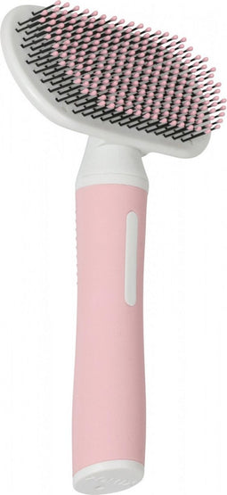 Zolux Anah slickerborstel soft roze wit