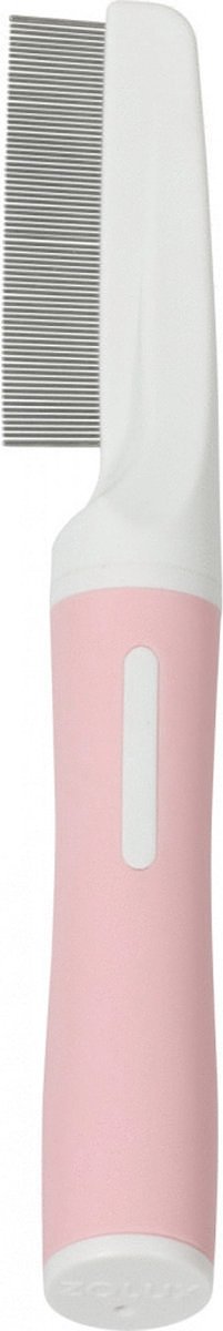 Zolux Anah vlooienkam roze wit