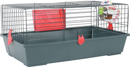 ZOLUX Cage for Large Rodents Classic 80 cm Grey/red