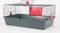ZOLUX Cage for Large Rodents Classic 80 cm Grey/red