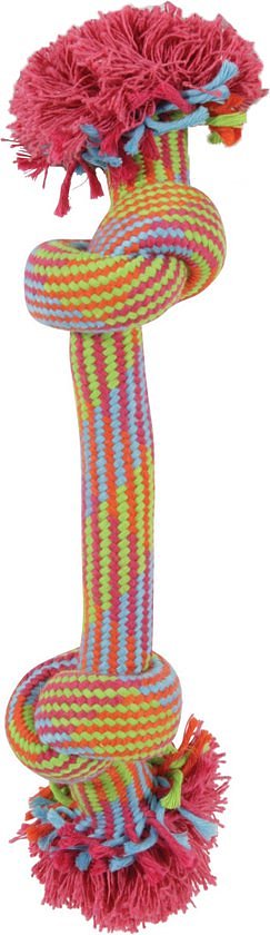 Zolux life flostouw 2 knoop groen/roze - Default Title