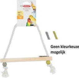 Zolux Schommel Hout Met Touw Assorti