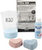 Silicone vormen, gatgrootte 70x60 mm, 100 ml, 1 stuk, lichtblauw