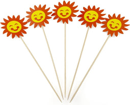 Zon op prikker (FSC®) 190 mm | Inhoud: 100 stuks