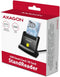 Axagon CRE-SM4N - USB Smartcardreader - Geschikt voor eObanka - Zwart