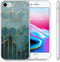 iMoshion Hoesje Geschikt voor iPhone SE (2022) / SE (2020) / 8 / 7 / 6s / 6 Hoesje Siliconen - iMoshion Design hoesje - Goud / Meerkleurig / Groen / Green Honeycomb