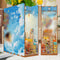 DIY Book Nook Boekensteun Travel With The Wind Bookend, Tone-Cheer, TQ126, 18,2x8x24,5cm