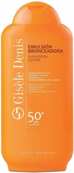 Zonnebrandcrème Emulsión Bronceadora Gisèle Denis Spf 50+ (400 ml)