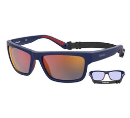 Zonnebril Heren Polaroid PLD-7031-S-8RU ø 59 mm