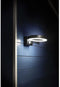 Zonnepaal - GALIX - G4590B - Zeer helder - Roestvrij staal (Wandlampoptie) met detector - H50 cm - 1000 Lumen