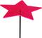 Zonnevanger 1 stuk Ster Rood-Roze (kleur fuchsia) medium 120x15 cm...