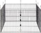 Beeztees Premium Vihar - Knaagdierenren XL - 8 Panelen 60x70 cm - Dia 155 cm