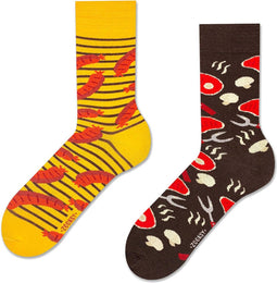 Zooksy mixTURY - Unisex Sokken - Barbecue - 2-pack - Giftbox - Maat: 36-40