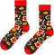 Zooksy mixTURY - Unisex Sokken - Breakfast - 2-pack - Giftbox - Maat: 36-40