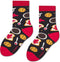 Zooksy mixTURY - Unisex Sokken - Breakfast - 2-pack - Giftbox - Maat: 36-40