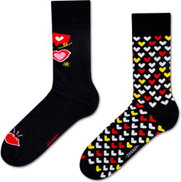 Zooksy mixTURY - Unisex Sokken - Love - 2-pack - Giftbox - Maat: 36-40
