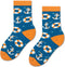 Zooksy mixTURY - Unisex Sokken - Marine - 2-pack - Giftbox - Maat: 36-40