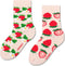 Zooksy mixTURY - Unisex Sokken - Strawberry - 2-pack - Giftbox - Maat: 36-40