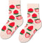 Zooksy mixTURY - Unisex Sokken - Strawberry - 2-pack - Giftbox - Maat: 36-40