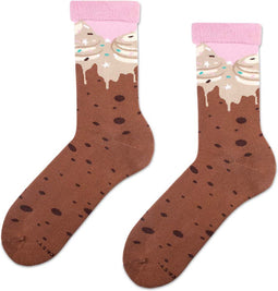 Zooksy Warm winter - Terry Sokken - Hot Chocolate - 2-pack - Giftbox - Maat: 36-40