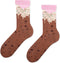 Zooksy Warm winter - Terry Sokken - Hot Chocolate - 2-pack - Giftbox - Maat: 36-40