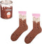 Zooksy Warm winter - Terry Sokken - Hot Chocolate - 2-pack - Giftbox - Maat: 36-40