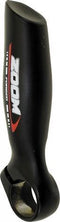 Zoom Handvat bar-end Anatomische vorm 1 set (2 bar ends) 22,2 mm doorsnede Aluminium 138 gr/paar Zwart