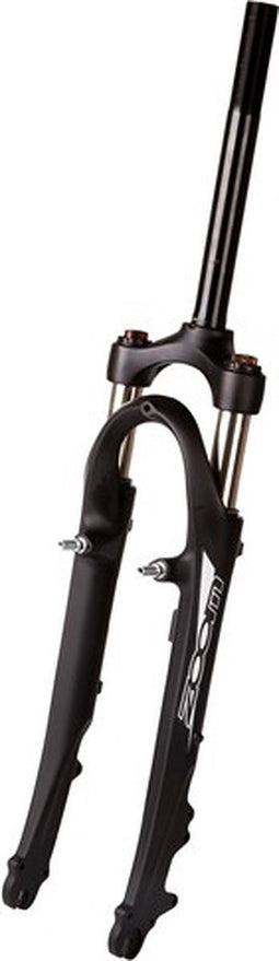 Zoom Vork verend 28 inch 1 draad v-brake + schijfrem zoom mat zwart