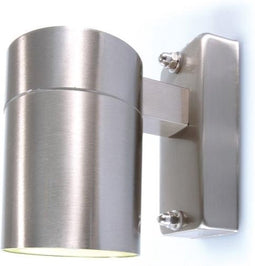 Zoomoi Zilly "Down" - Buiten wandlamp - buitenverlichting - wandverlichting - Gu10 - geschikt voor led - RVS - zilver