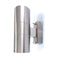 Zoomoi Zilly II | up down buitenverlichting | buitenlamp wandlamp | RVS