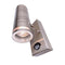 Zoomoi Zilly II | up down buitenverlichting met bewegingssensor en dag nacht sensor | buitenlamp wandlamp | RVS