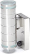 Zoomoi Zilly II | up down buitenverlichting met bewegingssensor en dag nacht sensor | buitenlamp wandlamp | RVS