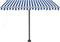 vidaXL - Luifel - vrijstaand - automatisch - 300x250 - cm - blauw - en - wit