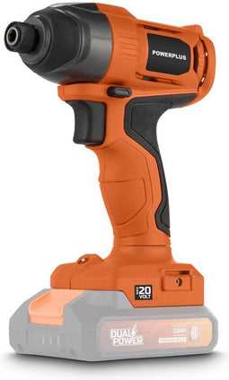 Powerplus POWDPO2000 - Accu slagschroevendraaier - 20V 100Nm incl. LEDlicht - Excl. accu en lader