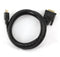Gembird CC-HDMI-DVI-0.5M - HDMI naar DVI Kabel - Vergulde connectoren - Zwart