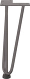 vidaXL - Haarspeld - tafelpoten - 4 - st - 30 - cm - massief - staal - naturel