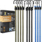 Heldenwerk Expanderset - Heavy-Duty - Reflecterend UV-Bestendig - Zwart (10 stuks)