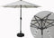 Hortensus LED parasol - Zonneparasol met verlichting - 270 cm - Crème