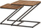 Zorro Z-vormige salontafel, set van 2
