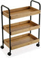 Trolley bamboe - Trolley - Bamboe trolly - Trolley voor wasmiddel - Organize trolley - Keuken trolley