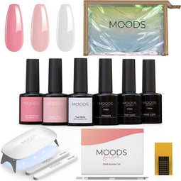 Moods Gellac BIAB Starter Pakket - Builder in a Bottle - Milky Pink