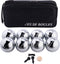 Engelhart Jeu De Boules Set - 8 Metalen Ballen - Inclusief Tas en Spelregels (8 stuks)