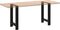 vidaXL - Salontafelpoten - 2 - st - 60x(72-73) - cm - staal - zwart